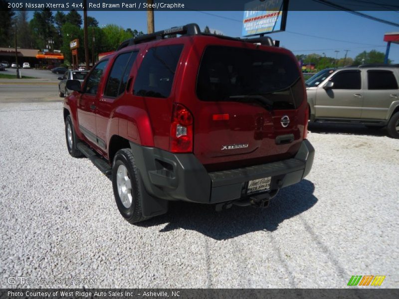 Red Brawn Pearl / Steel/Graphite 2005 Nissan Xterra S 4x4