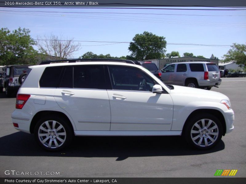 Arctic White / Black 2010 Mercedes-Benz GLK 350