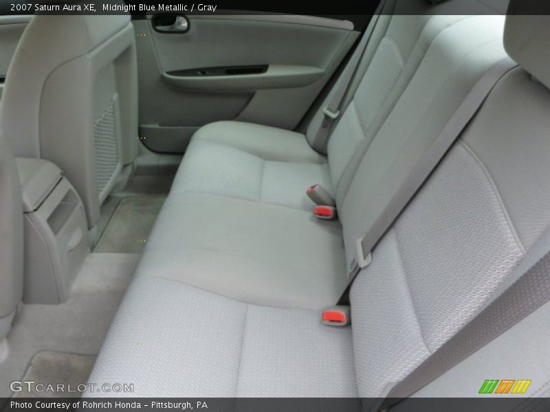 Midnight Blue Metallic / Gray 2007 Saturn Aura XE