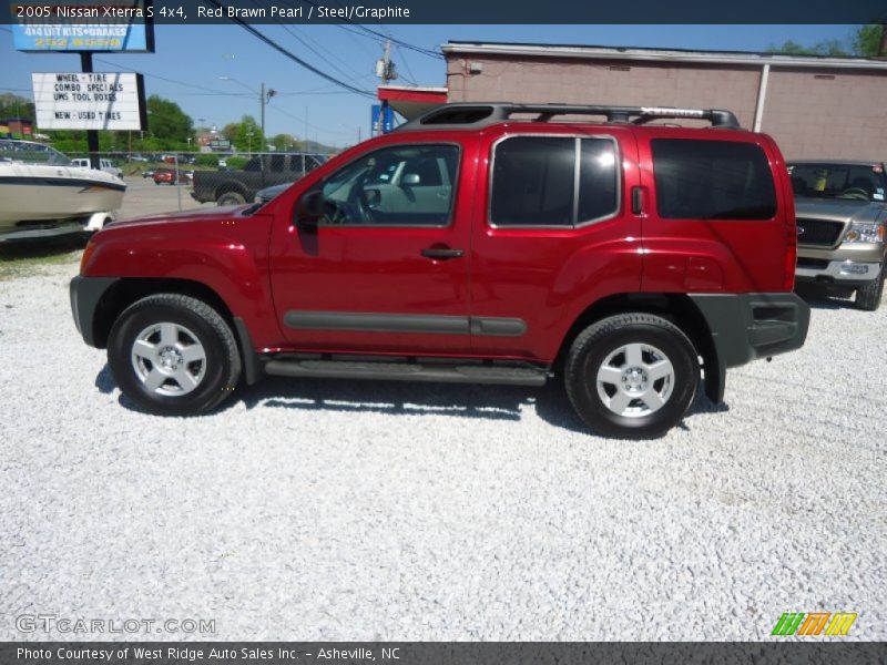 Red Brawn Pearl / Steel/Graphite 2005 Nissan Xterra S 4x4