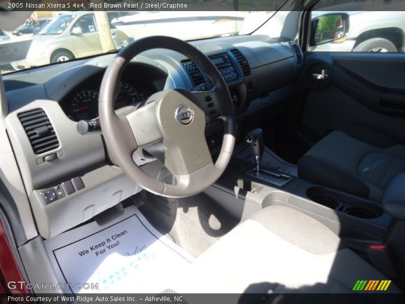 Red Brawn Pearl / Steel/Graphite 2005 Nissan Xterra S 4x4