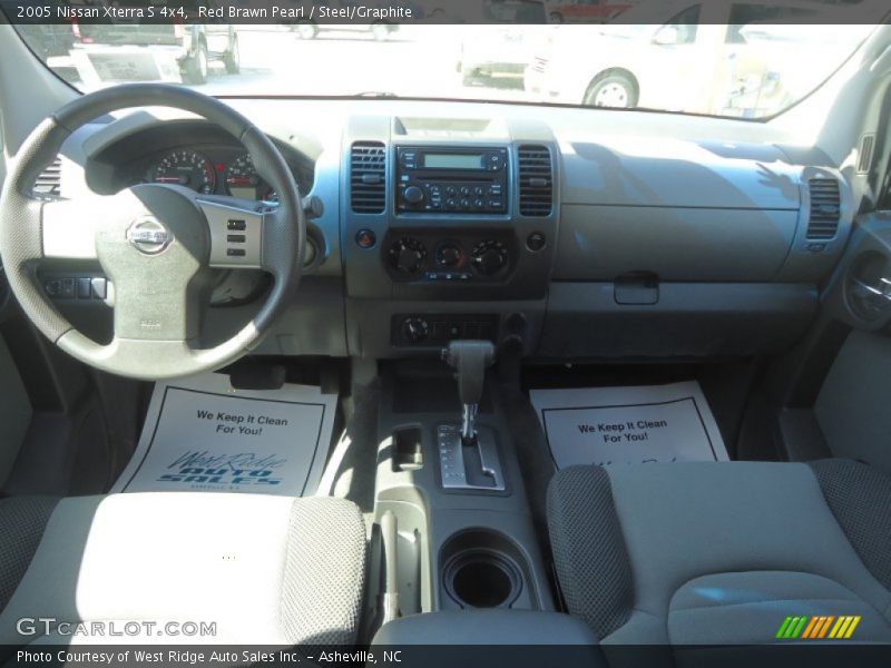Red Brawn Pearl / Steel/Graphite 2005 Nissan Xterra S 4x4