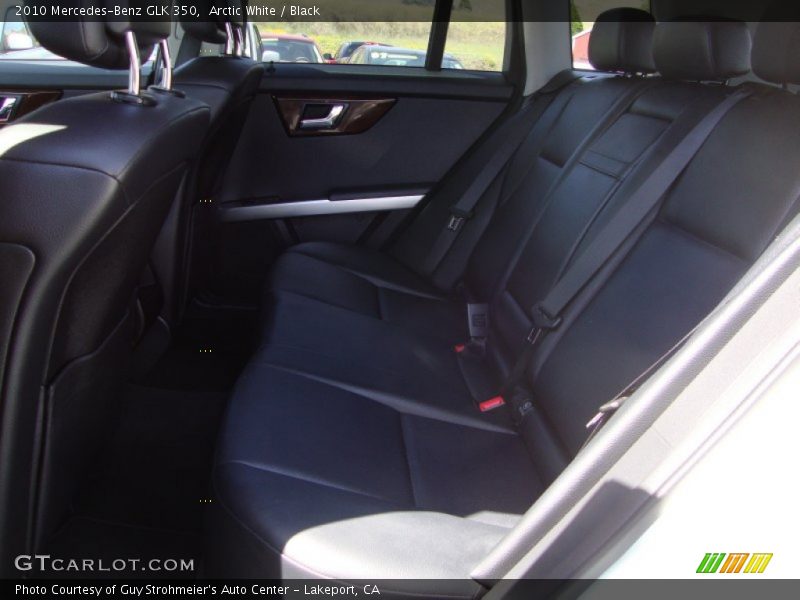 Arctic White / Black 2010 Mercedes-Benz GLK 350