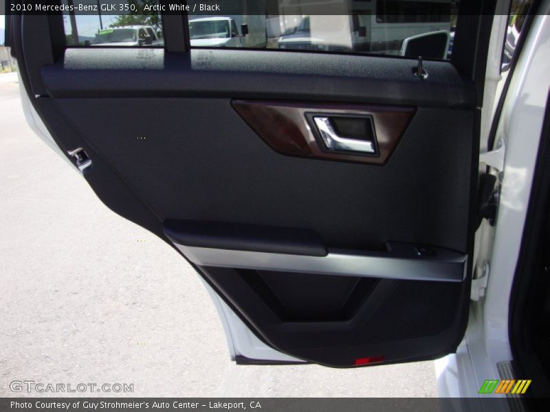 Arctic White / Black 2010 Mercedes-Benz GLK 350