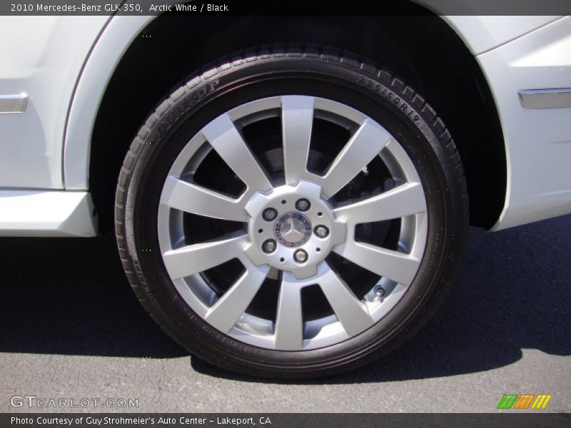 Arctic White / Black 2010 Mercedes-Benz GLK 350