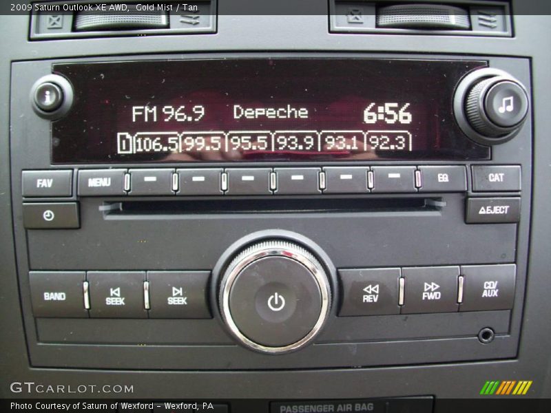 Gold Mist / Tan 2009 Saturn Outlook XE AWD