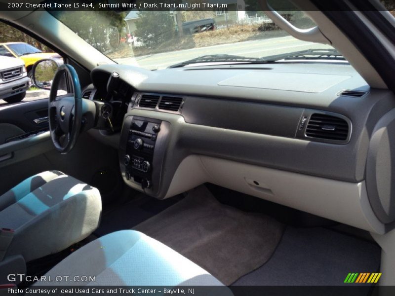 Summit White / Dark Titanium/Light Titanium 2007 Chevrolet Tahoe LS 4x4