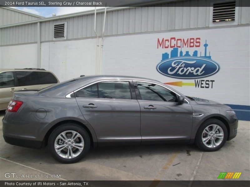 Sterling Gray / Charcoal Black 2014 Ford Taurus SEL