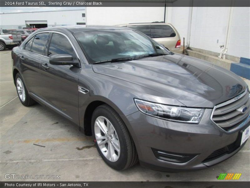 Sterling Gray / Charcoal Black 2014 Ford Taurus SEL