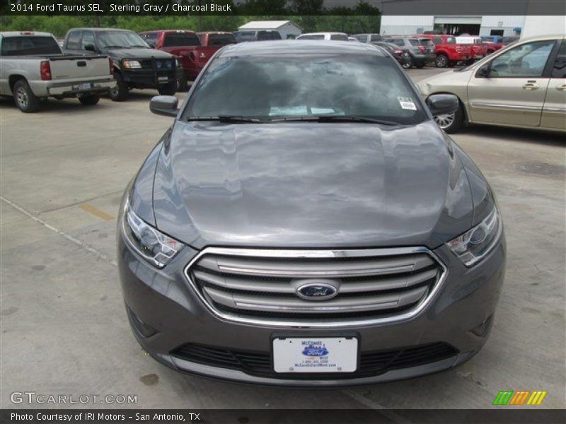 Sterling Gray / Charcoal Black 2014 Ford Taurus SEL