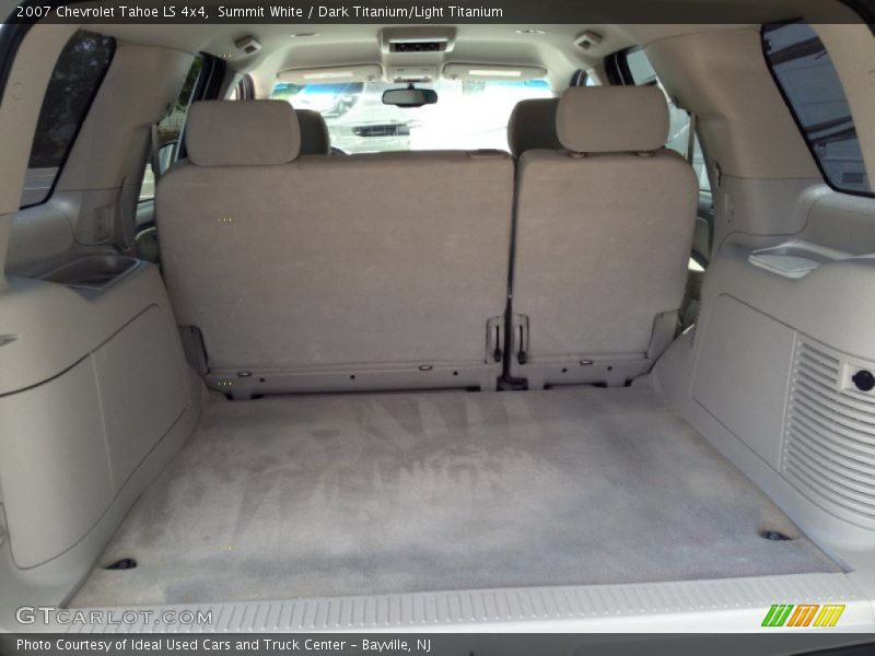 Summit White / Dark Titanium/Light Titanium 2007 Chevrolet Tahoe LS 4x4
