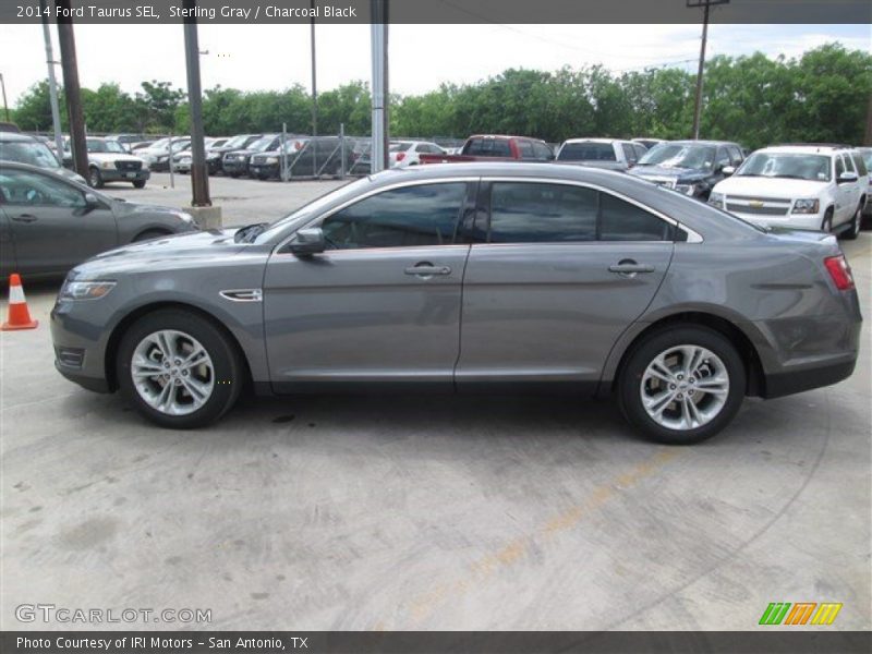 Sterling Gray / Charcoal Black 2014 Ford Taurus SEL