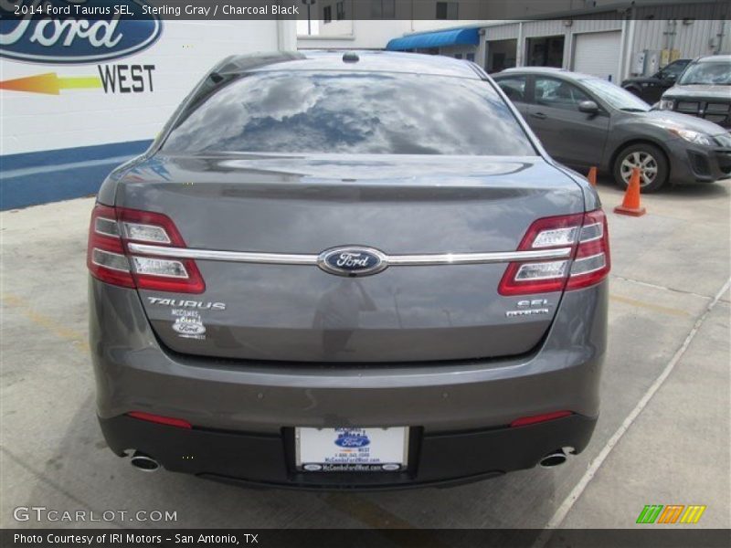 Sterling Gray / Charcoal Black 2014 Ford Taurus SEL