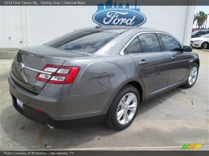 Sterling Gray / Charcoal Black 2014 Ford Taurus SEL