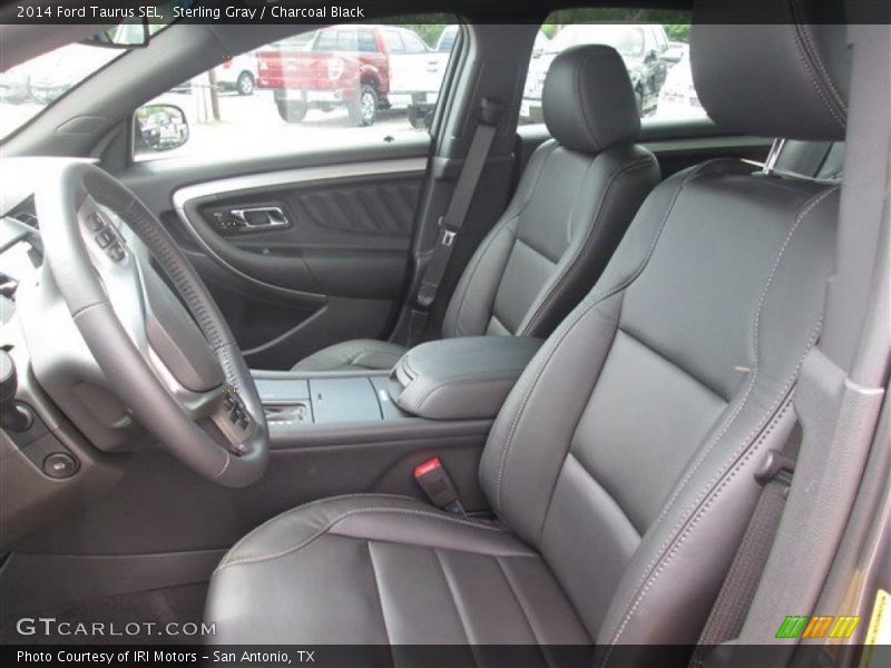 Sterling Gray / Charcoal Black 2014 Ford Taurus SEL
