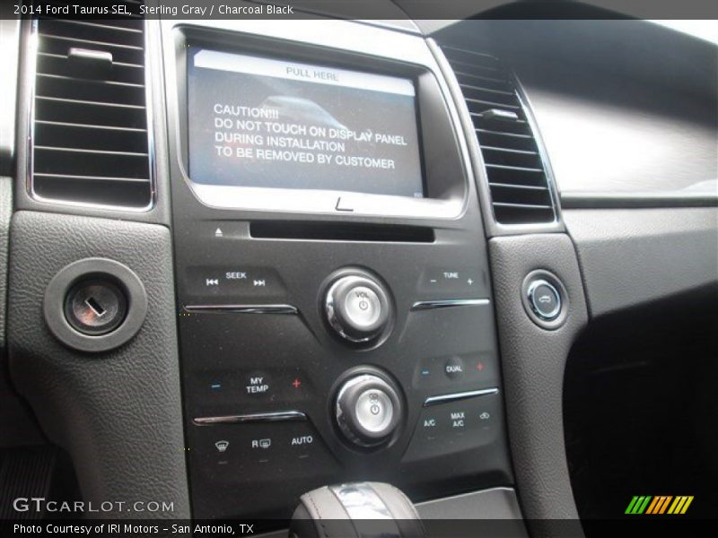 Sterling Gray / Charcoal Black 2014 Ford Taurus SEL