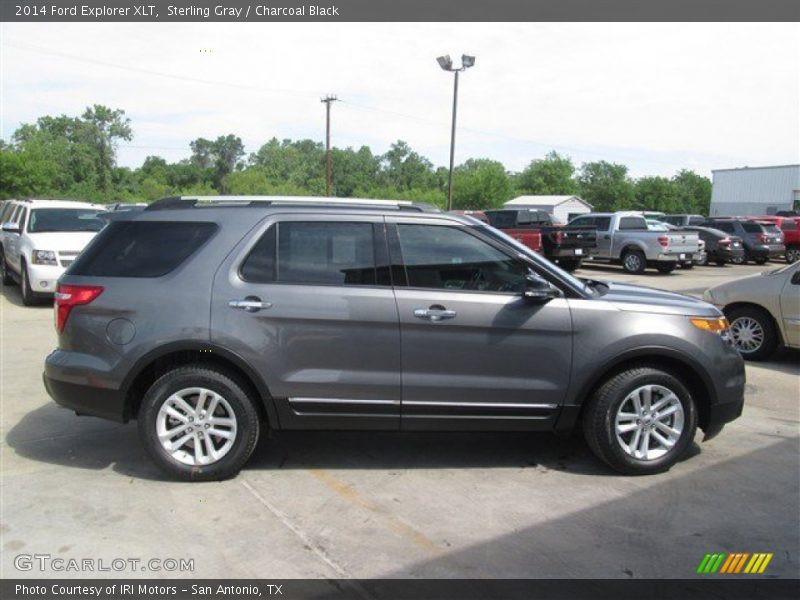 Sterling Gray / Charcoal Black 2014 Ford Explorer XLT