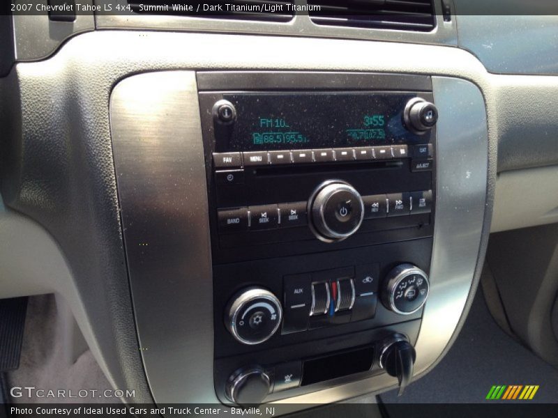 Summit White / Dark Titanium/Light Titanium 2007 Chevrolet Tahoe LS 4x4