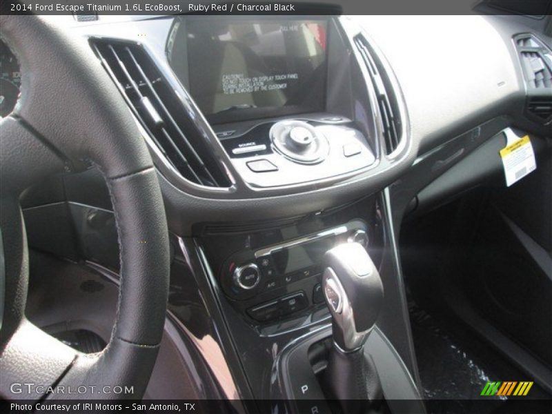 Ruby Red / Charcoal Black 2014 Ford Escape Titanium 1.6L EcoBoost