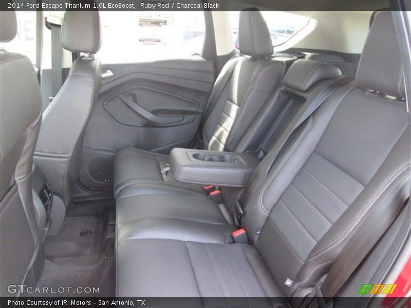 Ruby Red / Charcoal Black 2014 Ford Escape Titanium 1.6L EcoBoost