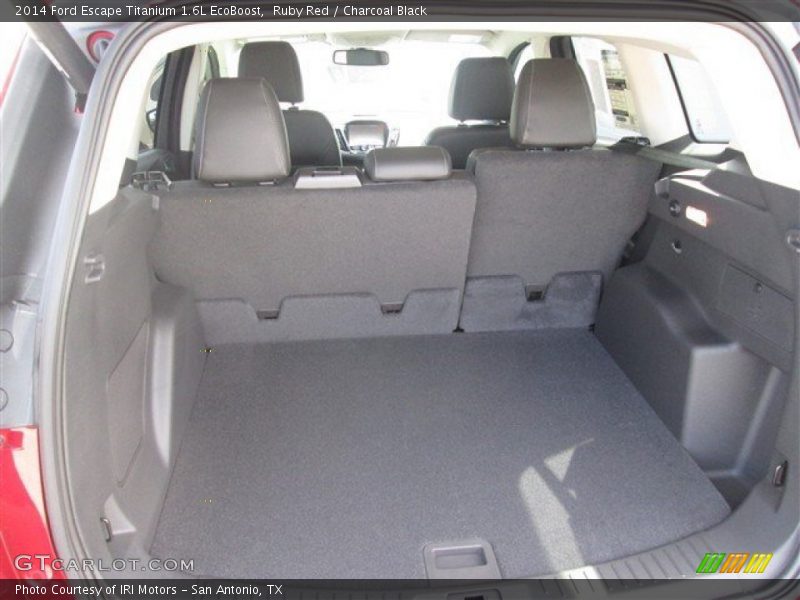 Ruby Red / Charcoal Black 2014 Ford Escape Titanium 1.6L EcoBoost