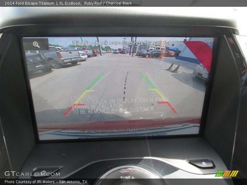 Ruby Red / Charcoal Black 2014 Ford Escape Titanium 1.6L EcoBoost