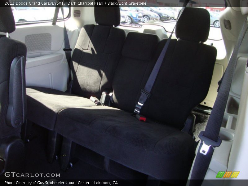 Dark Charcoal Pearl / Black/Light Graystone 2012 Dodge Grand Caravan SXT