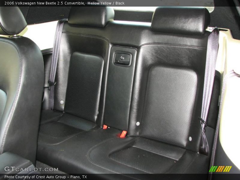 Mellow Yellow / Black 2006 Volkswagen New Beetle 2.5 Convertible