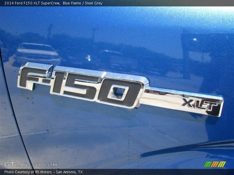 Blue Flame / Steel Grey 2014 Ford F150 XLT SuperCrew