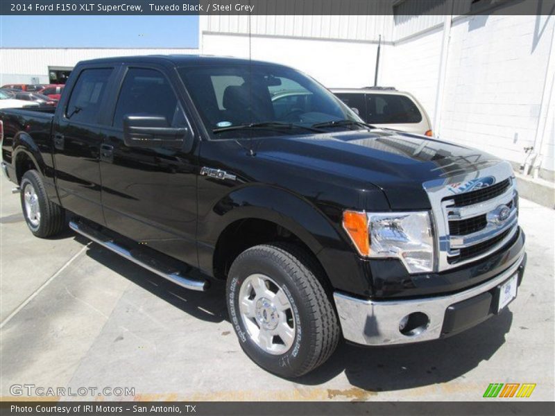 Tuxedo Black / Steel Grey 2014 Ford F150 XLT SuperCrew