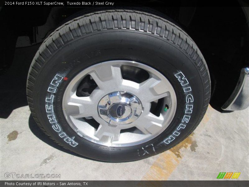 Tuxedo Black / Steel Grey 2014 Ford F150 XLT SuperCrew