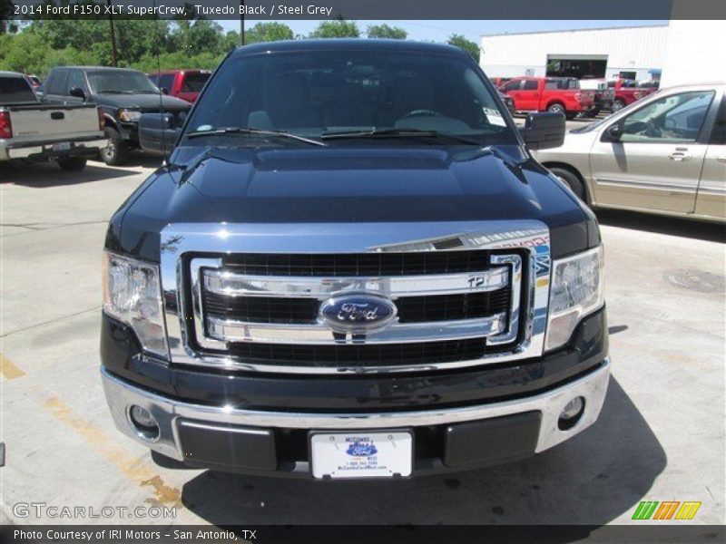 Tuxedo Black / Steel Grey 2014 Ford F150 XLT SuperCrew