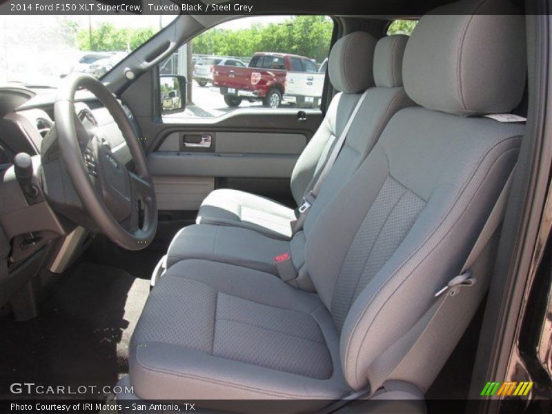 Tuxedo Black / Steel Grey 2014 Ford F150 XLT SuperCrew