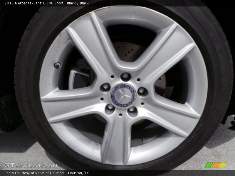 Black / Black 2011 Mercedes-Benz C 300 Sport
