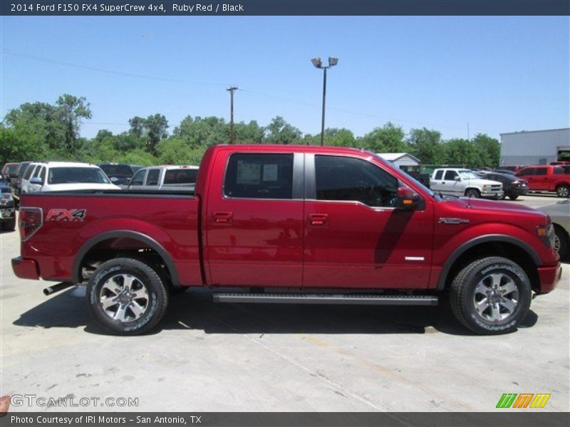 Ruby Red / Black 2014 Ford F150 FX4 SuperCrew 4x4