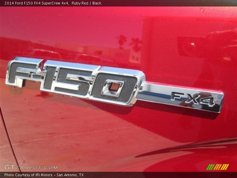 Ruby Red / Black 2014 Ford F150 FX4 SuperCrew 4x4