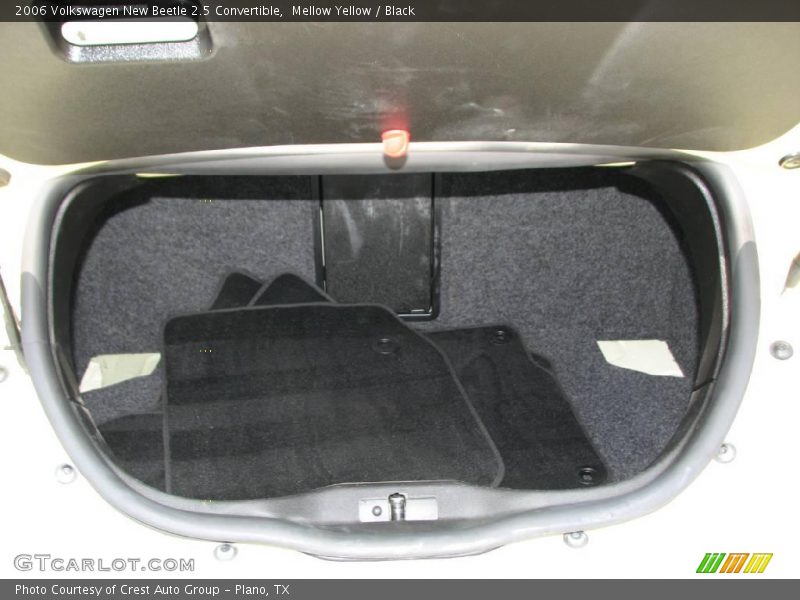 Mellow Yellow / Black 2006 Volkswagen New Beetle 2.5 Convertible