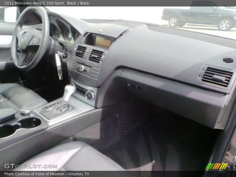 Black / Black 2011 Mercedes-Benz C 300 Sport