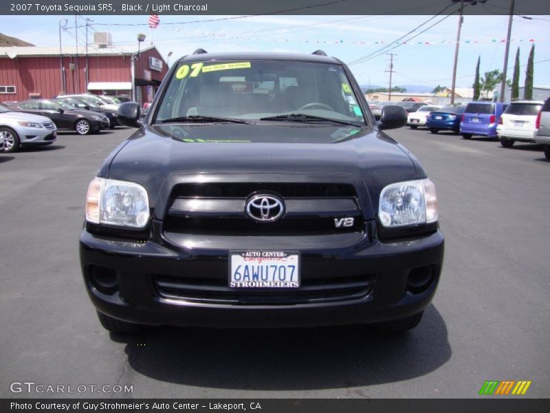 Black / Light Charcoal 2007 Toyota Sequoia SR5
