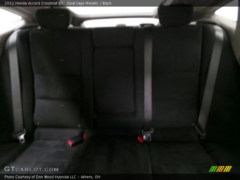 Opal Sage Metallic / Black 2011 Honda Accord Crosstour EX