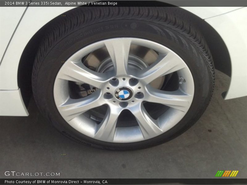  2014 3 Series 335i Sedan Wheel