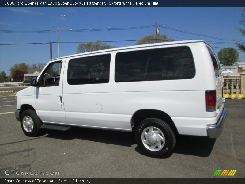 Oxford White / Medium Flint 2008 Ford E Series Van E350 Super Duty XLT Passenger