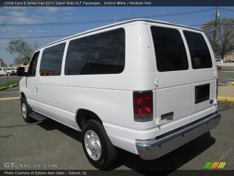 Oxford White / Medium Flint 2008 Ford E Series Van E350 Super Duty XLT Passenger