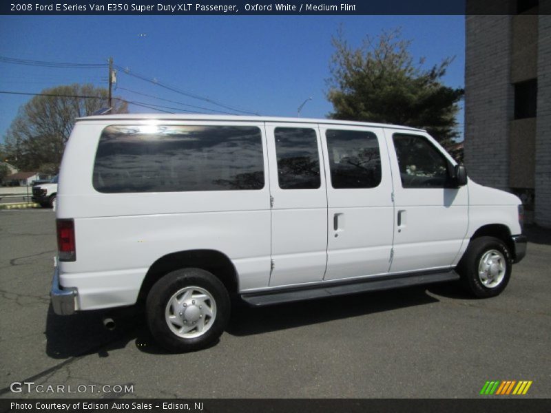 Oxford White / Medium Flint 2008 Ford E Series Van E350 Super Duty XLT Passenger