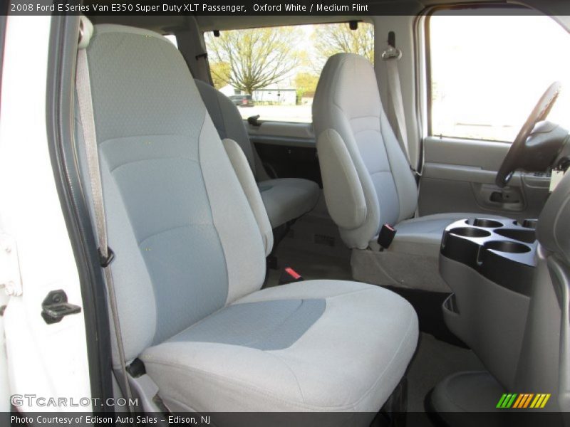 Oxford White / Medium Flint 2008 Ford E Series Van E350 Super Duty XLT Passenger