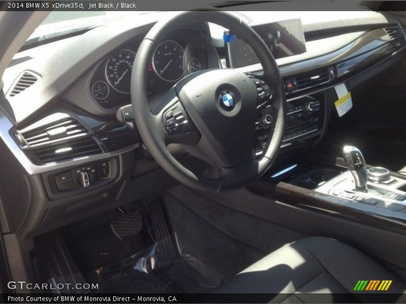 Jet Black / Black 2014 BMW X5 xDrive35d