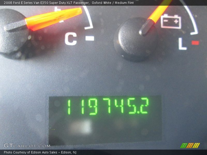 Oxford White / Medium Flint 2008 Ford E Series Van E350 Super Duty XLT Passenger