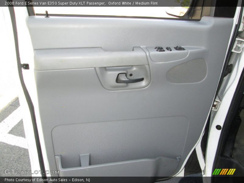 Oxford White / Medium Flint 2008 Ford E Series Van E350 Super Duty XLT Passenger