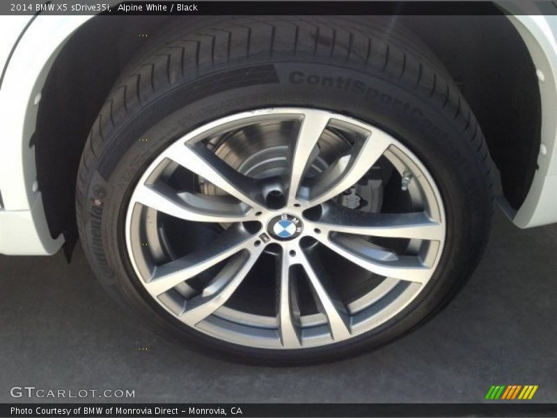 Alpine White / Black 2014 BMW X5 sDrive35i