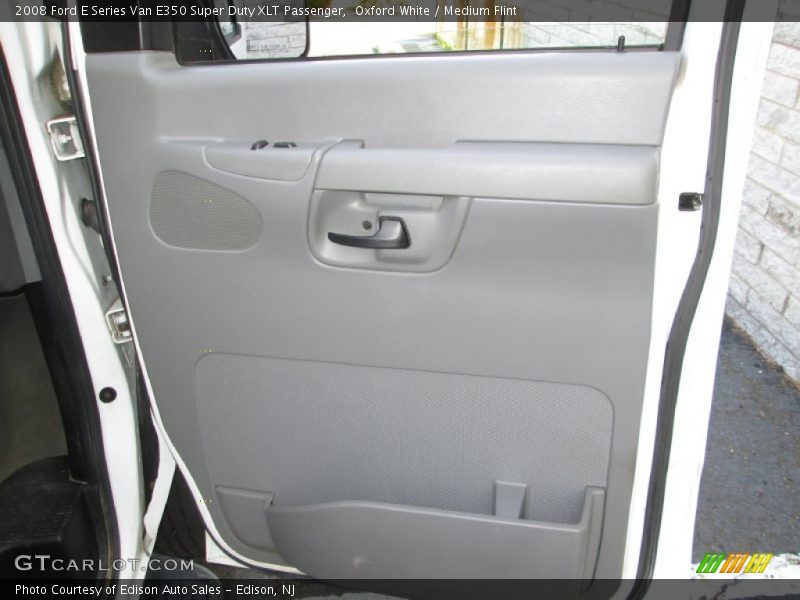 Oxford White / Medium Flint 2008 Ford E Series Van E350 Super Duty XLT Passenger